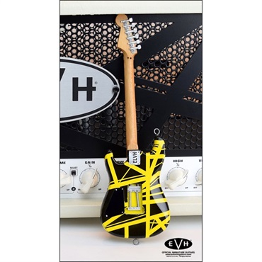 OFFICIAL EDWARD VAN HALEN MINI GUITARS EVH MINI GUITARS (Black and Yellow) Bumblebee [オフィシャル・ミニチュアEVHレプリカ・ギター] 画像3