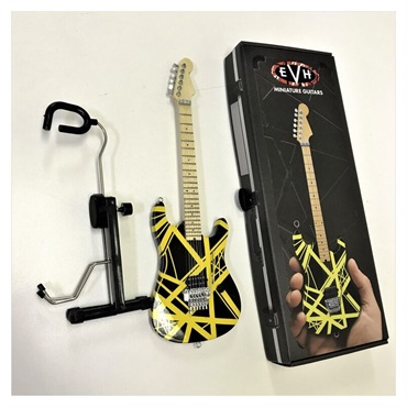 OFFICIAL EDWARD VAN HALEN MINI GUITARS EVH MINI GUITARS (Black and Yellow) Bumblebee [オフィシャル・ミニチュアEVHレプリカ・ギター] 画像4