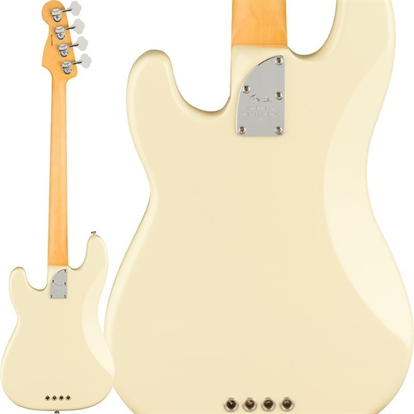 Fender USA American Professional II Precision Bass (Olympic White/Rosewood) 画像1
