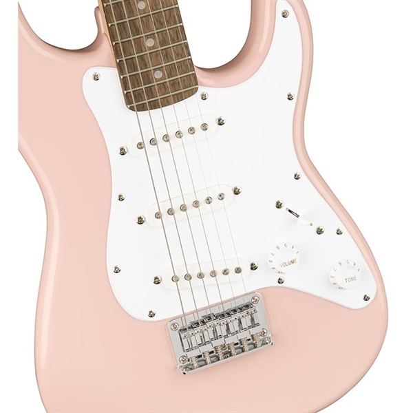 Squier by Fender Mini Stratocaster (Shell Pink /Laurel Fingerboard