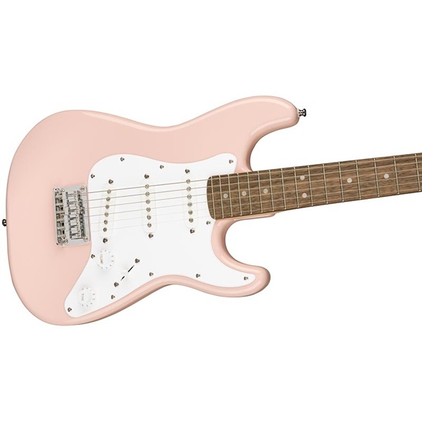 Squier by Fender Mini Stratocaster (Shell Pink /Laurel Fingerboard