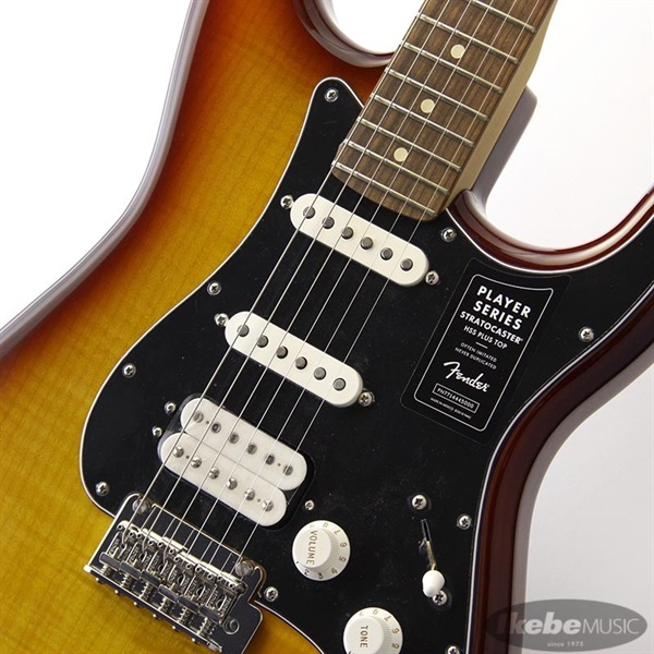 Fender MEX Player Stratocaster HSS Plus Top (Tobacco Sunburst/Pau Ferro) [Made In Mexico] 画像3