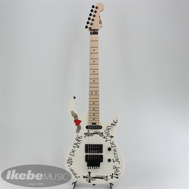 Charvel／USA Warren DeMartini Frenchie (Snow White with Frenchie