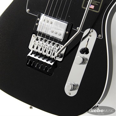Fender USA American Ultra Luxe Telecaster Floyd Rose HH (Mystic Black/Maple) 画像4