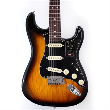 Fender USA American Ultra Luxe Stratocaster (2-Color Sunburst/Rosewood) 画像9