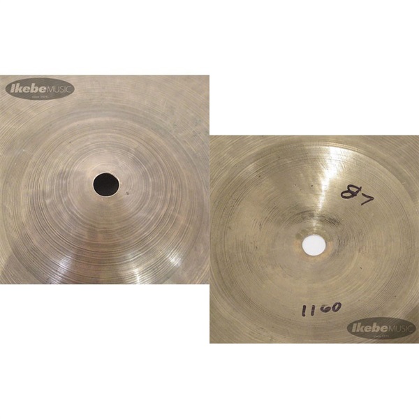 Zildjian Istanbul K Zildjian HiHats 15 pair [Top 1160g：Old Stamp I (1930s-1945)/ Bottom 1425g：Old stamp IIb(1949-1950)] 【エッジ欠有】 【Vintage】値下げしました！ 画像4