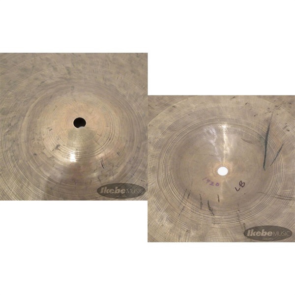 Zildjian Istanbul K Zildjian HiHats 15 pair [Top 1160g：Old Stamp I (1930s-1945)/ Bottom 1425g：Old stamp IIb(1949-1950)] 【エッジ欠有】 【Vintage】値下げしました！ 画像9