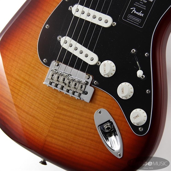 Fender MEX Player Stratocaster Plus Top (Aged Cherry Burst/Maple) [Made In Mexico] 画像4