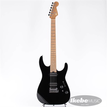 Charvel Pro-Mod DK24 HH 2PT CM (Gloss Black/Caramelized Maple) 画像1