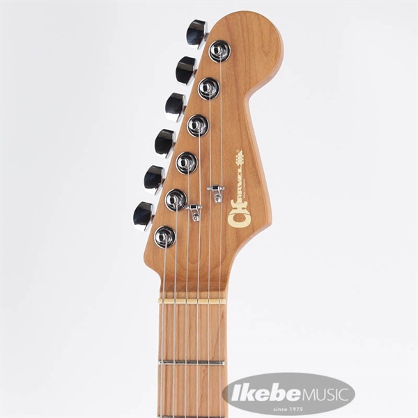 Charvel Pro-Mod DK24 HH 2PT CM (Gloss Black/Caramelized Maple) 画像3
