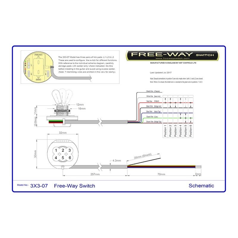 Freeway Switch Toggle Switch 3×3-07 画像3