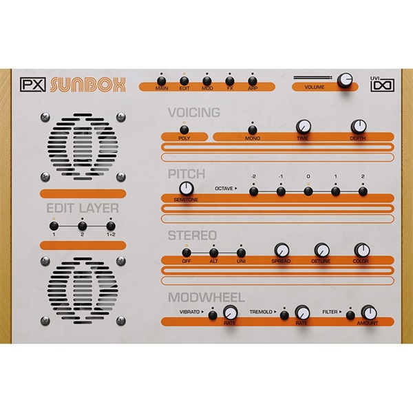 UVI PX SunBox(代引不可)(オンライン納品) 画像2