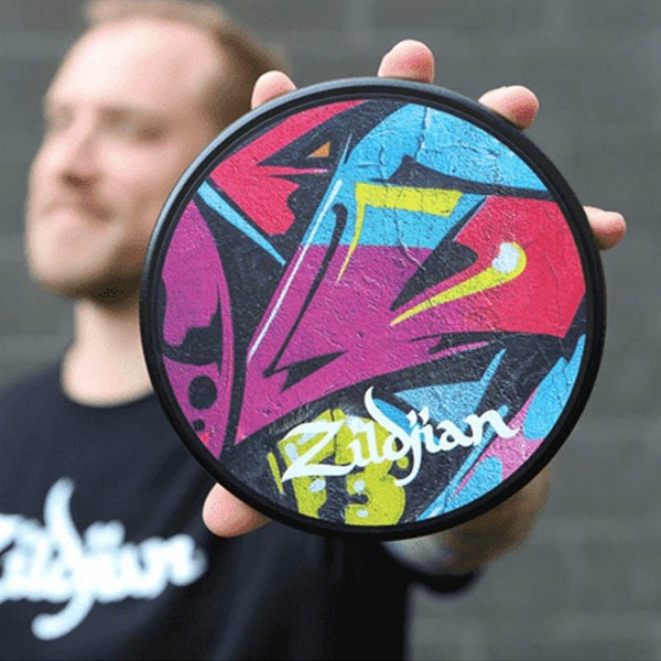 Zildjian Graffiti Practice Pad 6 inch [NAZLFZXPPGRA06] 画像5