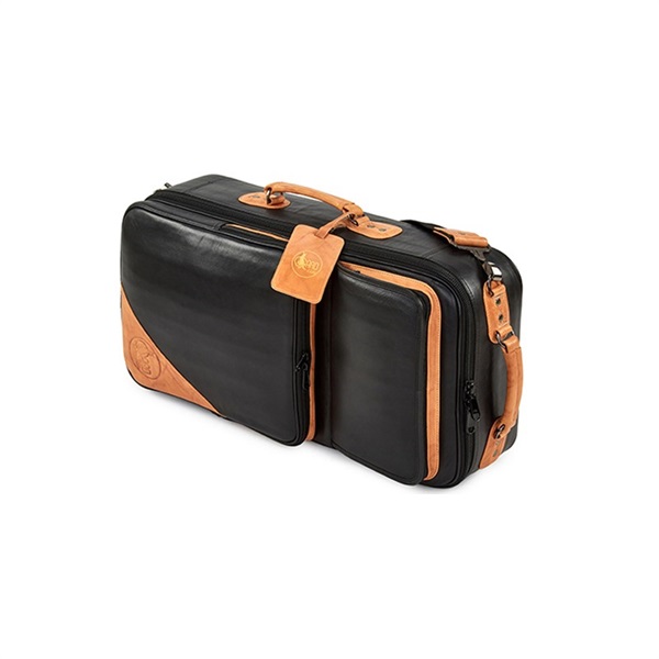 GARD BAGS ガードバッグス / エリート シリーズ 5-ECLK トランペット用 トリプル コンパクト ケース ブラックレザー/ブラウンレザートリム 画像1