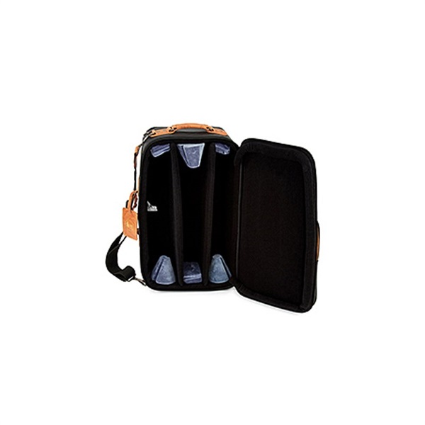 GARD BAGS ガードバッグス / エリート シリーズ 5-ECLK トランペット用 トリプル コンパクト ケース ブラックレザー/ブラウンレザートリム 画像2