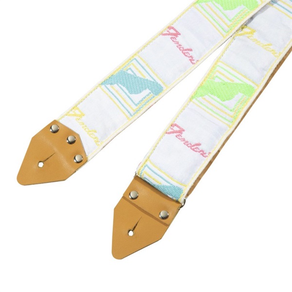 Fender USA Hama Okamoto Signature Strap (WH/YW/PK/BL/GR) [#0990649007] 画像1