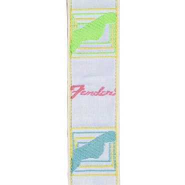 Fender USA Hama Okamoto Signature Strap (WH/YW/PK/BL/GR) [#0990649007] 画像3