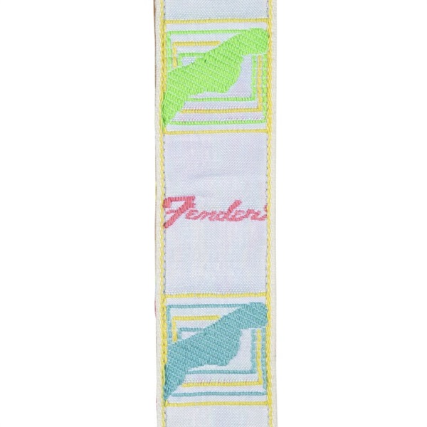 Fender USA Hama Okamoto Signature Strap (WH/YW/PK/BL/GR) [#0990649007] 画像3