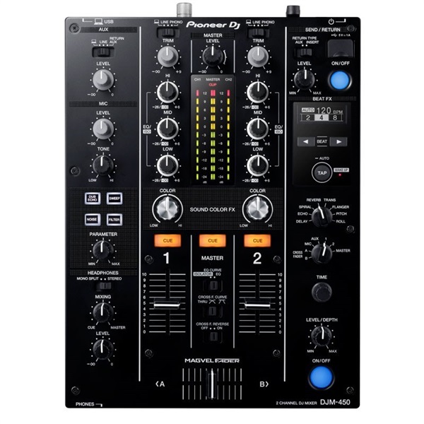 Pioneer DJ DJM-450 + コントロールヴァイナルRB-VD2-K + 高品質USBケーブルSET 画像1