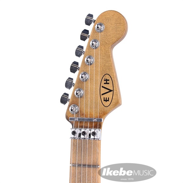 EVH Striped Series Frankenstein Frankie (Red with Black Stripes Relic) 画像3