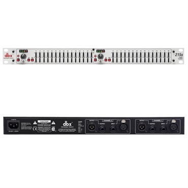 dbx 215s 【2ch 15バンドグラフィックイコライザー】【国内正規代理店保証品】 画像1
