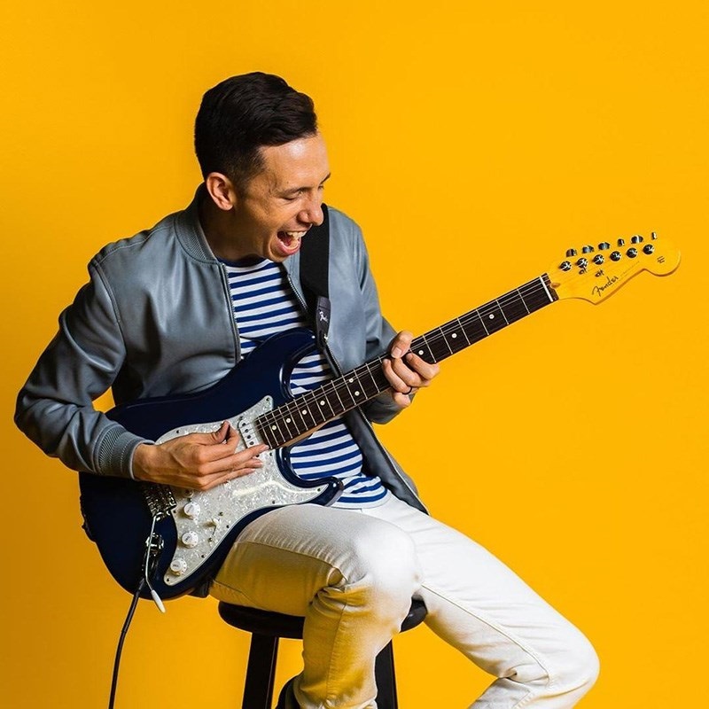 Fender USA Cory Wong Stratocaster (Sapphire Blue Transparent