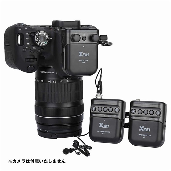 Xvive 【GW激得セール】U5T2(ワイヤレスマイクシステム)(送信機2台) 【限定特価1台限り】 画像8
