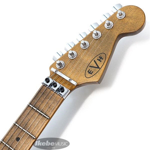 EVH Striped Series Frankenstein Frankie Red with Black Stripes Relic 画像8