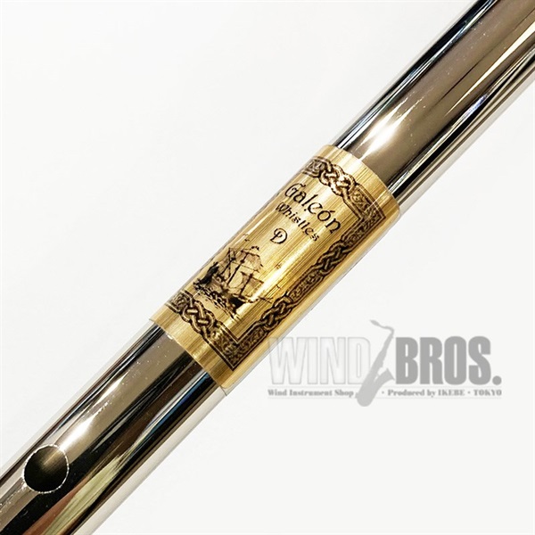 Feadog Feadog Tweaked Tin Whistle D Nickel (ツイークド ティン・ホイッスル D管 ニッケル製) 画像1