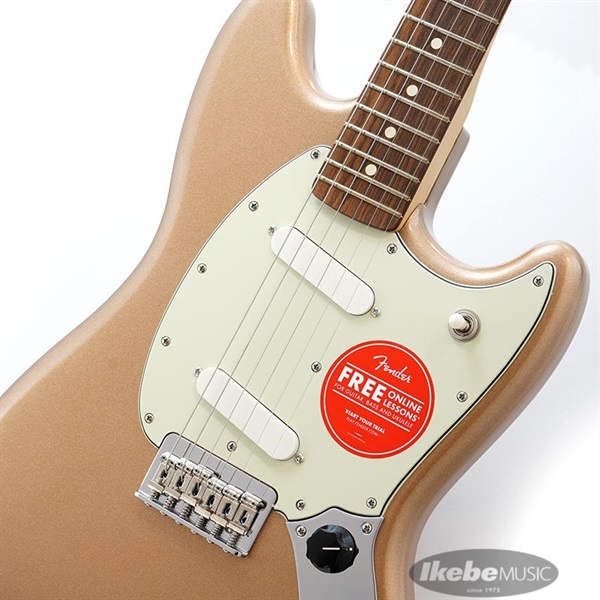 Fender Player Mustang Mexico製 カスタマイズ仕様。 Fender Mexico Player Mustang ノントレモロ仕様のシンプルな