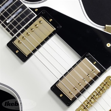 Gibson Les Paul Custom Ebony Fingerboard Gloss (Alpine White) 画像3