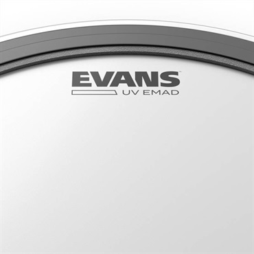 EVANS B18EMADUV [Tom Hoop UV EMAD Coated 18 / Bass Drum/Floor Tom]【1ply 10mil + EMAD】【お取り寄せ品】 画像1