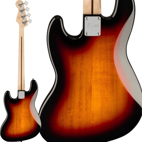 Squier by Fender Affinity Series Jazz Bass (3-Color Sunburst/Maple) 画像1