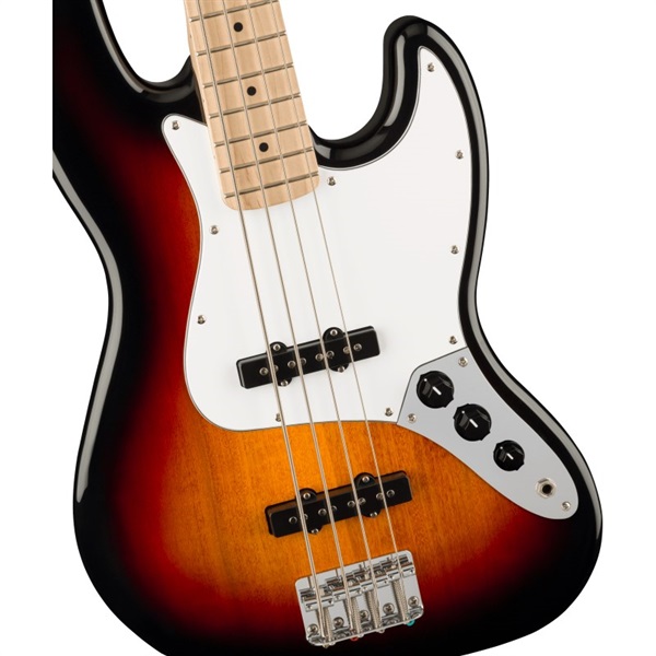 Squier by Fender Affinity Series Jazz Bass (3-Color Sunburst/Maple) 画像2