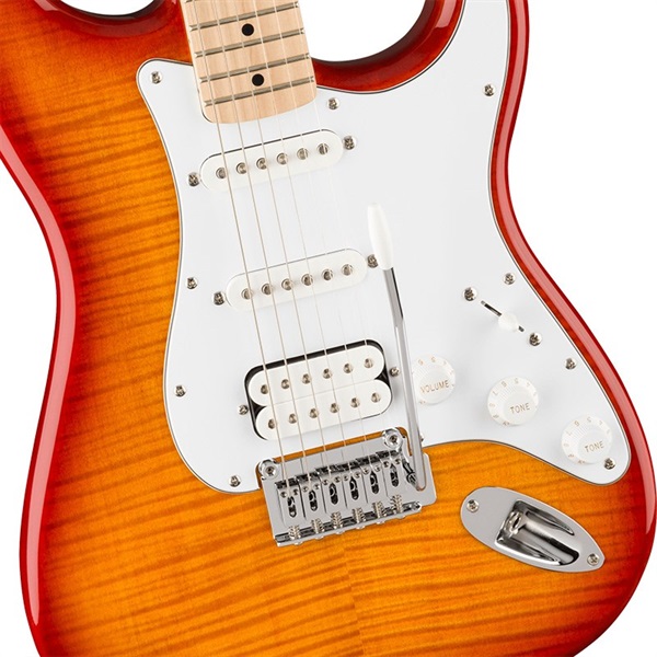 Squier by Fender Affinity Series Stratocaster FMT HSS (Sienna Sunburst/Maple) 画像3