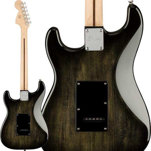 Squier by Fender Affinity Series Stratocaster FMT HSS (Black Burst/Maple) 画像1