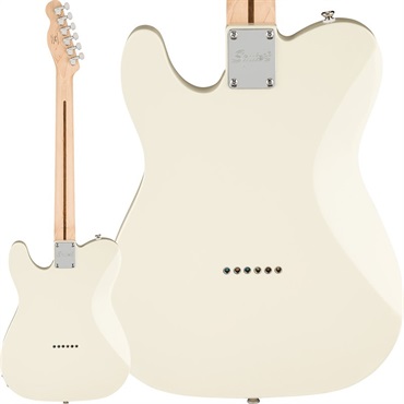 Squier by Fender Affinity Series Telecaster (Olympic White/Laurel) 画像1