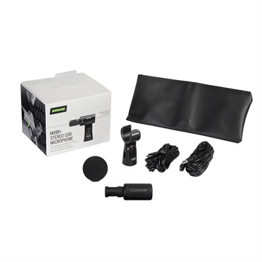 SHURE MV88+ステレオ USB マイク(MV88+STEREO-USB)(国内正規品) 画像3