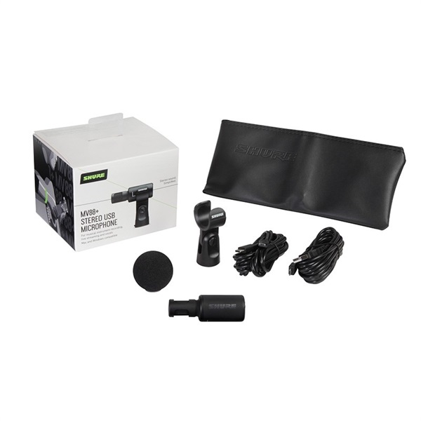 SHURE MV88+ステレオ USB マイク(MV88+STEREO-USB)(国内正規品) 画像3