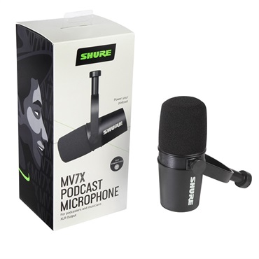 SHURE 【シュア100周年記念プレミアムセール!5/22まで】MV7X-J(MV7Xポッドキャストマイクロホン)(国内正規品) 画像5