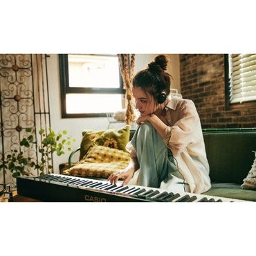 CASIO カシオ Privia PX-S1100BK+純正スタンド+高低自在イス+3本ペダルセット【代引不可】【沖縄・離島送料別途見積】(電子ピアノ) 画像4