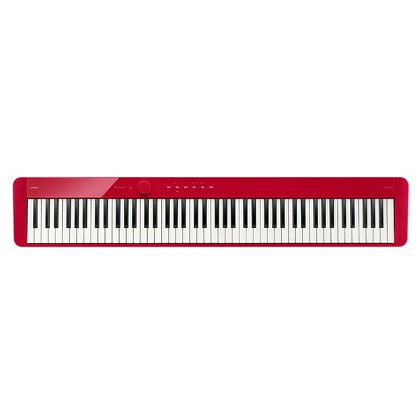 CASIO カシオ Privia PX-S1100RD+純正スタンド+高低自在イス+3本ペダルセット【代引不可】【沖縄・離島送料別途見積】(電子ピアノ) 画像1
