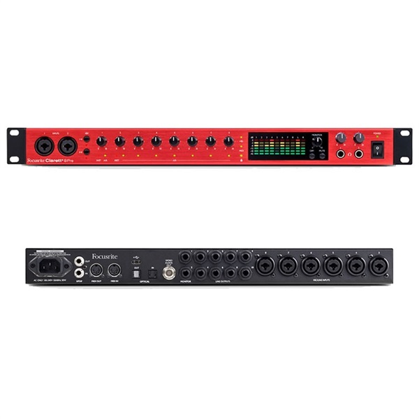 Focusrite Clarett+ 8Pre 画像1