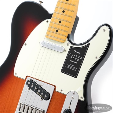 Fender MEX Player Plus Telecaster (3-Color Sunburst/Maple) 画像3