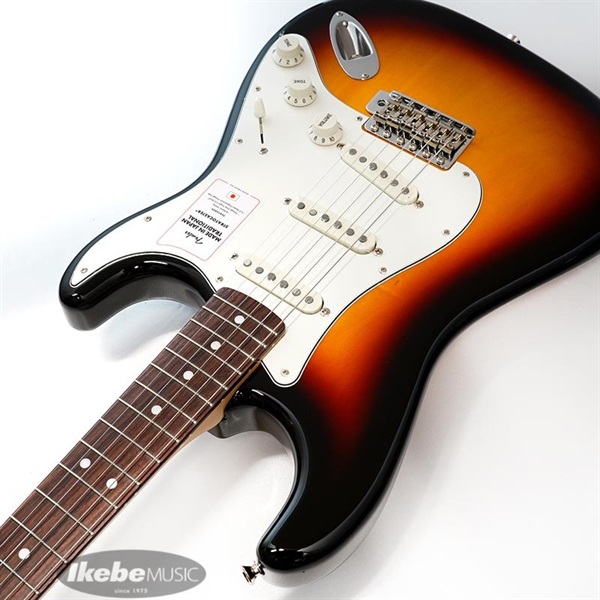 Fender Made in Japan Traditional Late 60s Stratocaster 3-Color Sunburst  885978483570