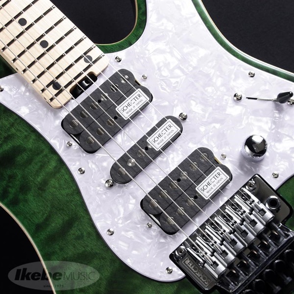 SCHECTER SD-2-24-AL (See-thru-Green/Maple) ｜イケベ楽器店