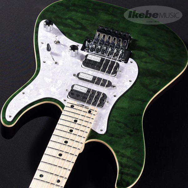Schecter SD-2-24 グリーン SCHECTER SD-2-24-AL GRN/M [See-thru Green]（新品/送料無料