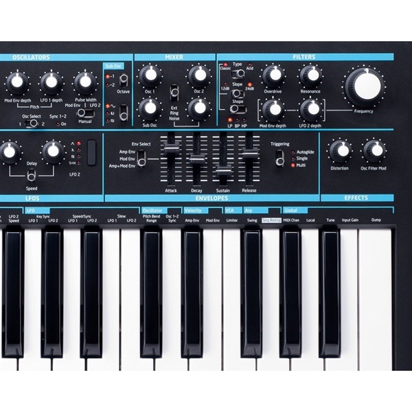 NOVATION Bass Station2 +Decksaver製カバーセット(お取り寄せ商品) 画像3