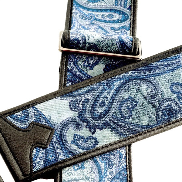 RIGHTON STRAPS T-PAISLEY VELVET Blue 画像1