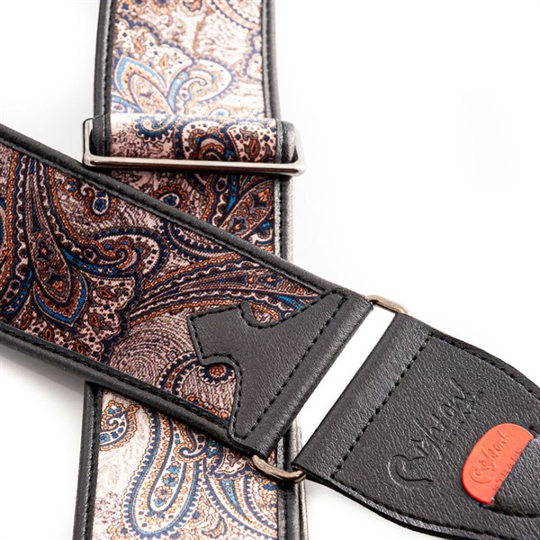 RIGHTON STRAPS T-PAISLEY VELVET Brown 画像1